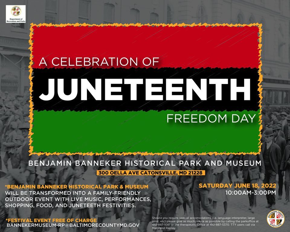 Juneteenth Celebration, 300 Oella Ave, Catonsville, MD 21228-5416 ...