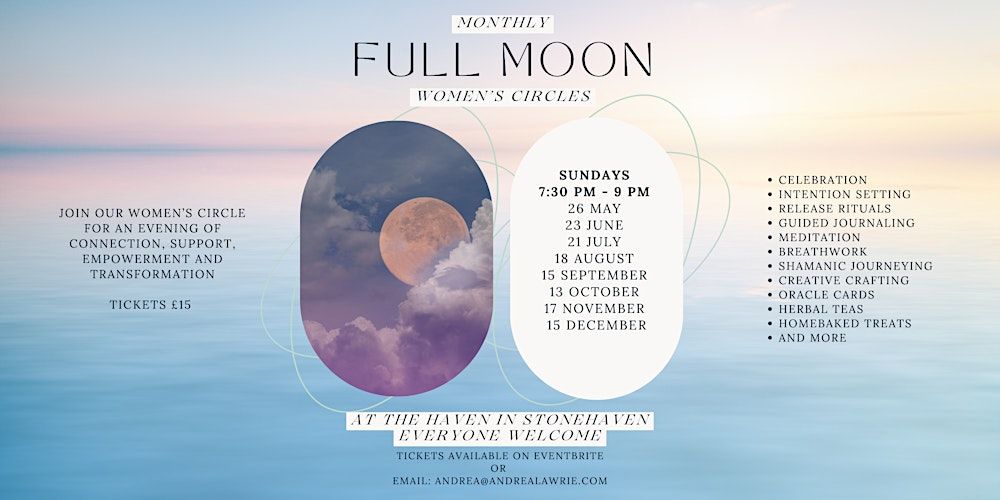 Monthly Full Moon Women's Circle