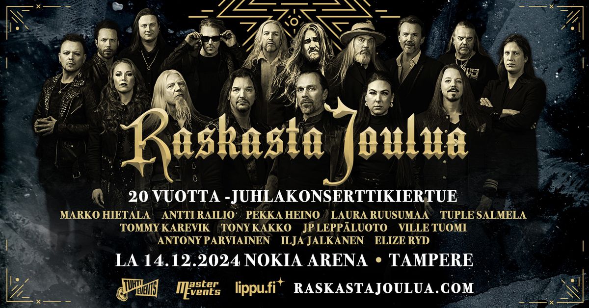 Raskasta Joulua 20 vuotta -juhlakonserttikiertue, Nokia Arena, Tampere