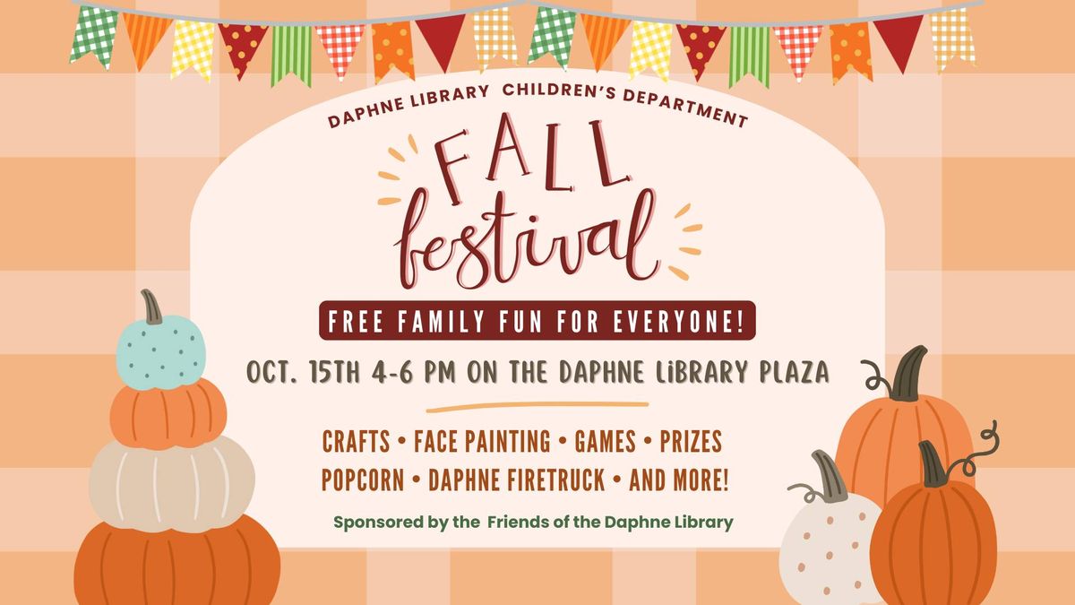 Daphne Library's Fall Festival