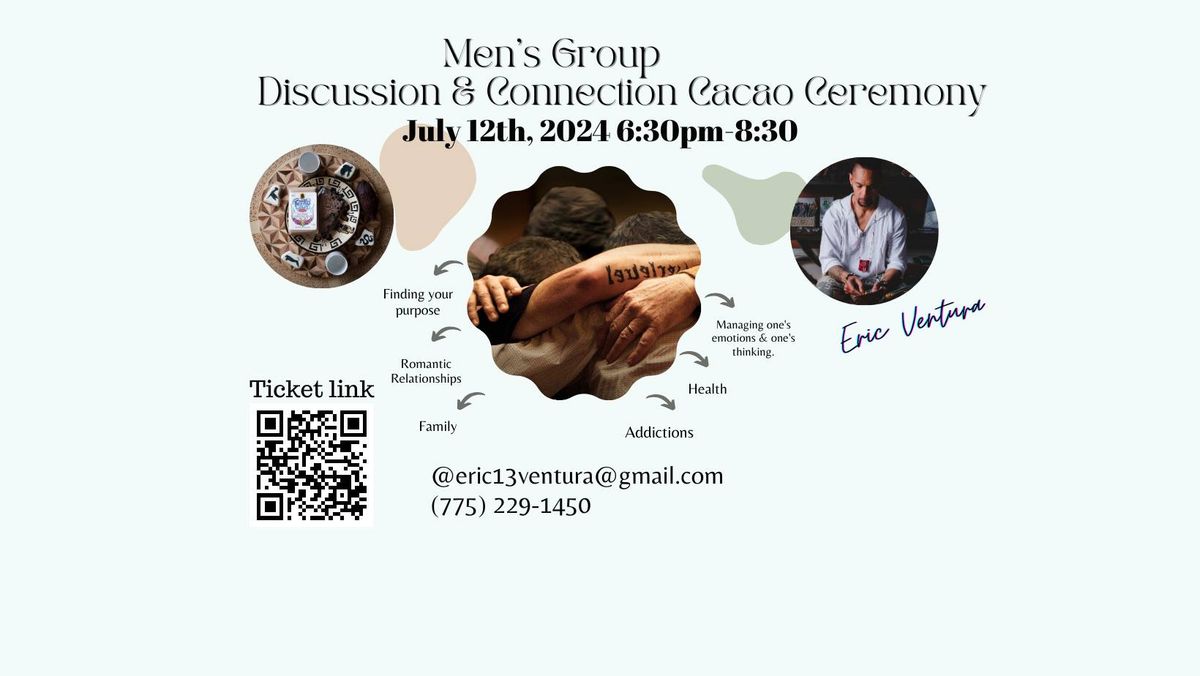 Reno Men\u2019s Group Cacao Ceremony & Conversation