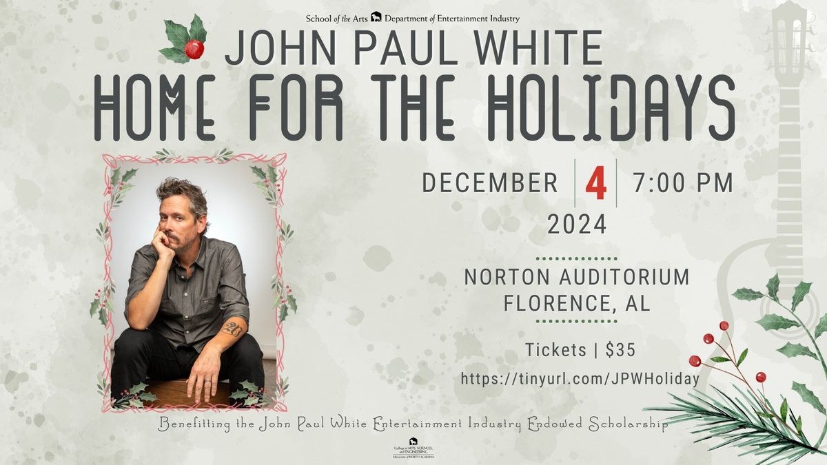 John Paul White: Home for the Holidays 