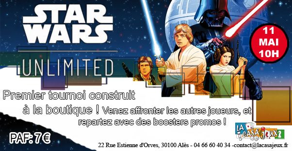 Tournoi construit Star-Wars Unlimited