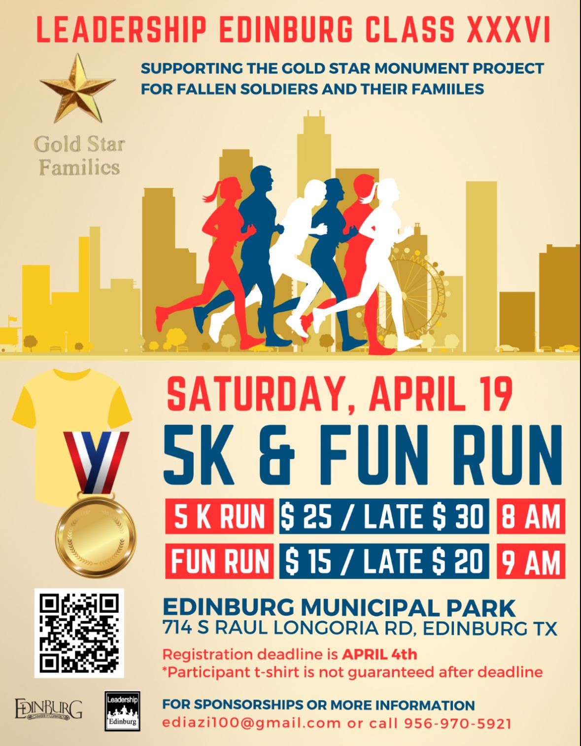 Leadership Edinburg Class 36 - Gold Star 5K & Fun Run 