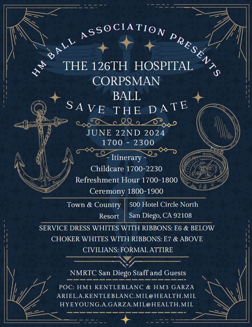 126th Hospital Corpsman Ball