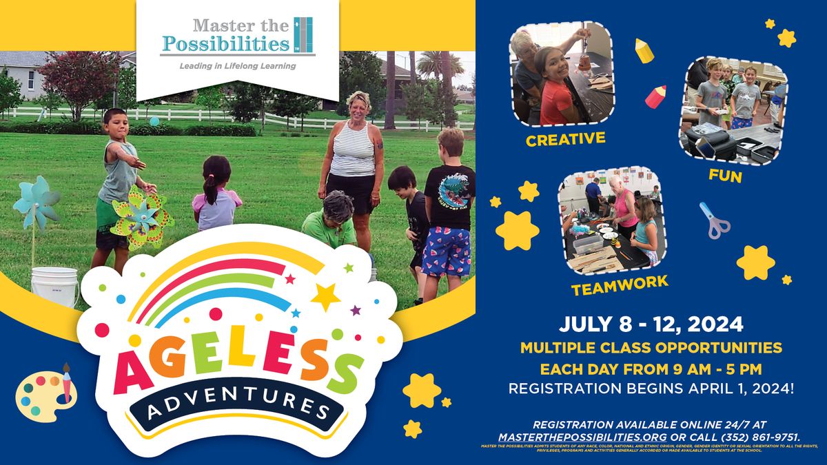 Ageless Adventures:  Exciting Adventure: Conquering Obstacles with Maureen (Ages 5+)