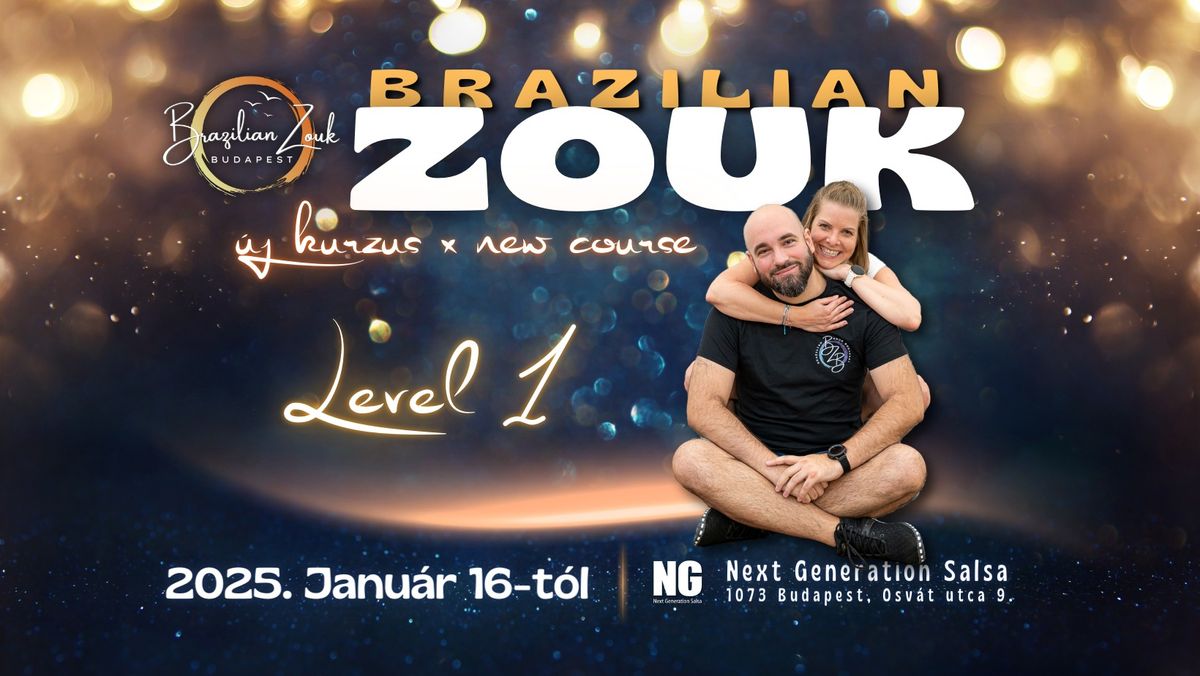 BZB - \u00daj kezd\u0151 Zouk tanfolyam | New Beginner's Zouk course