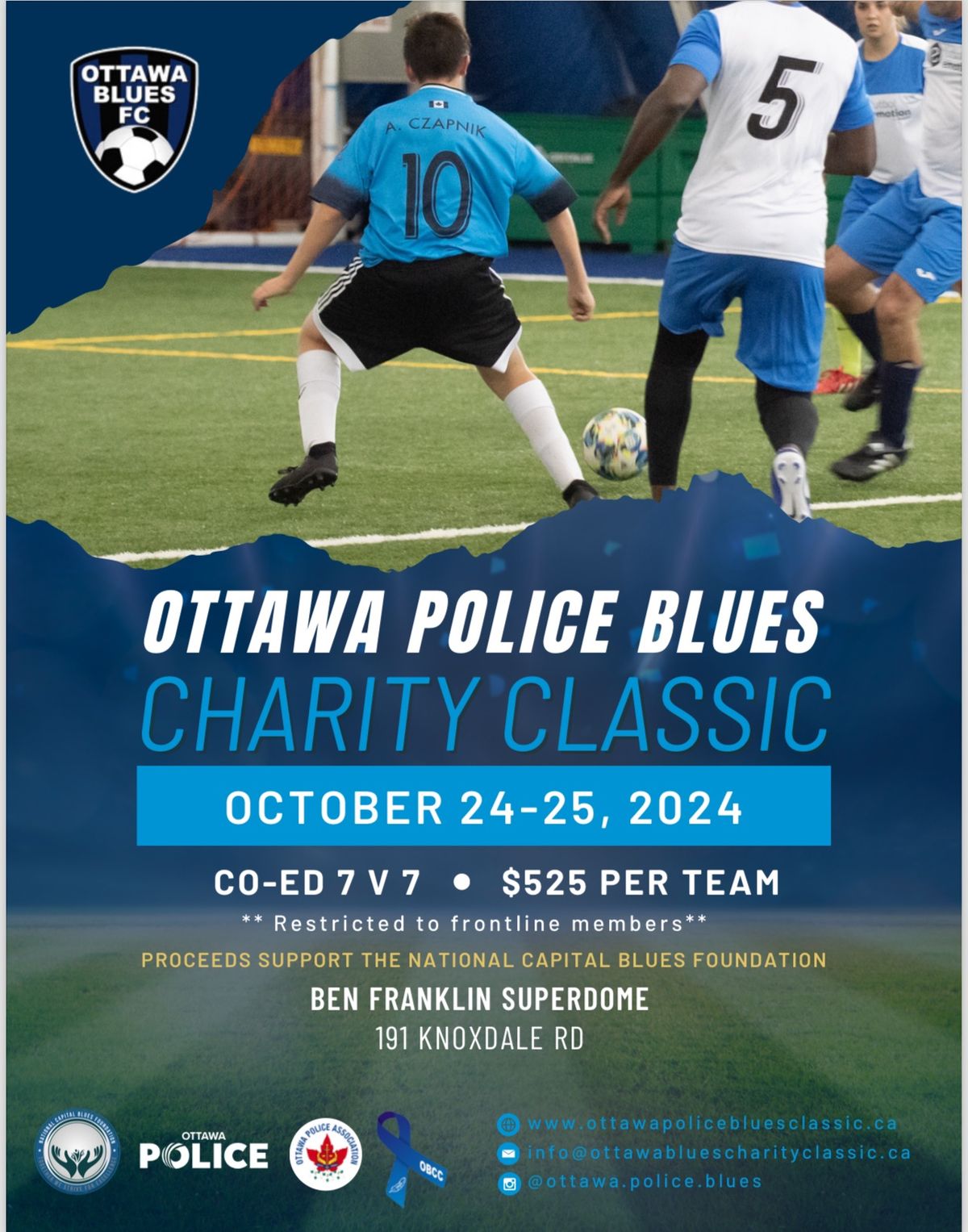 12th Annual Ottawa Blues Charity Classic 