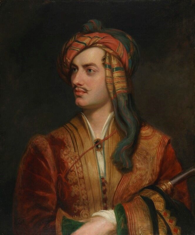 LORD BYRON I ATHEN OCH ROM