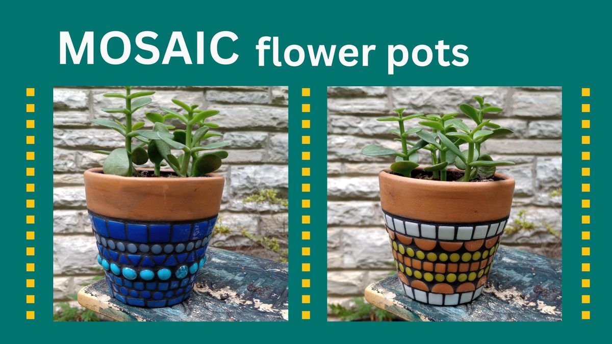 Mosaic Flower Pots