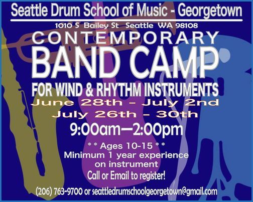 Contemporary Band Camp for Wind & Rhythm Instruments - 2021