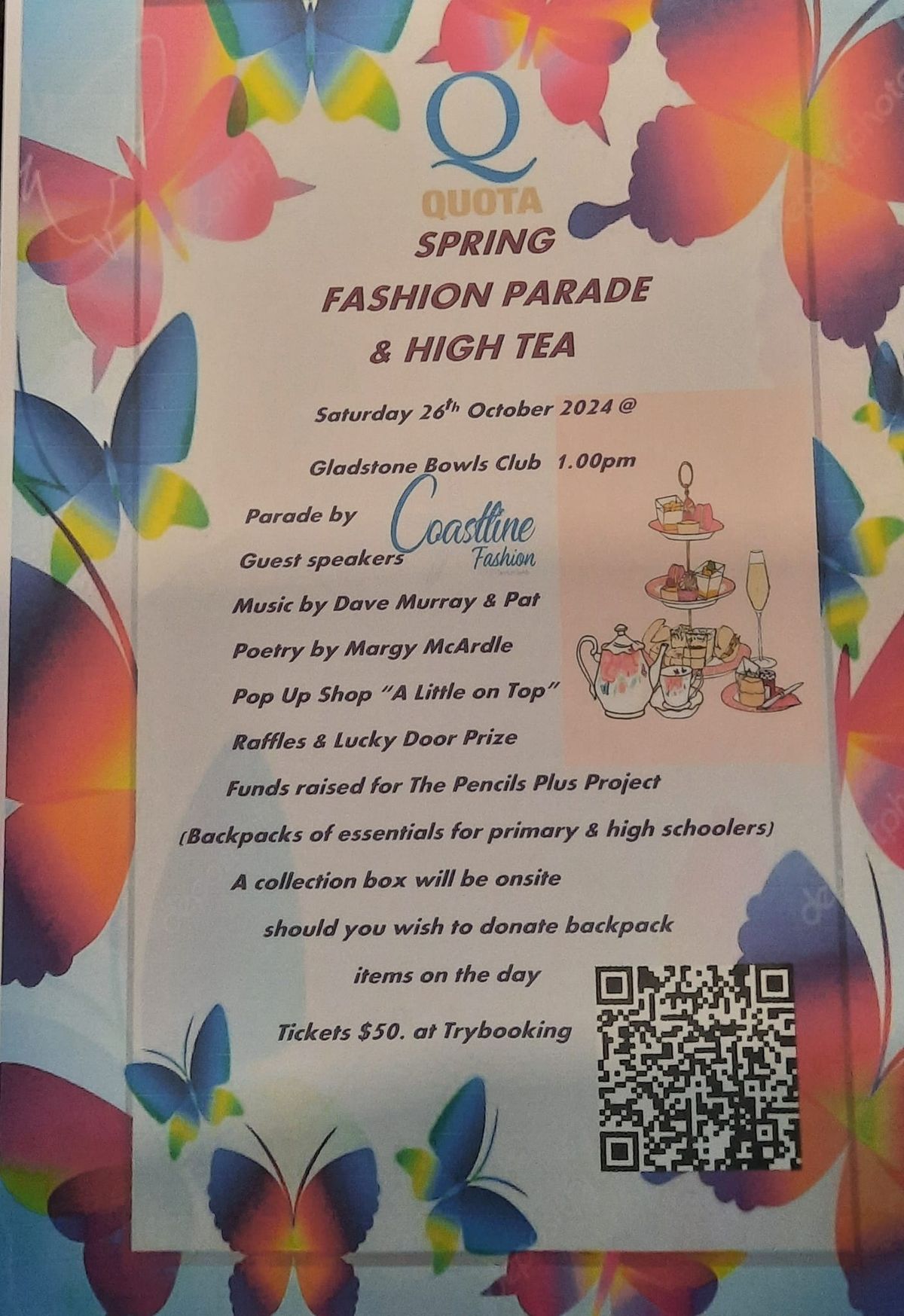 SPRING FASHION PARADE & HIGH TEA 