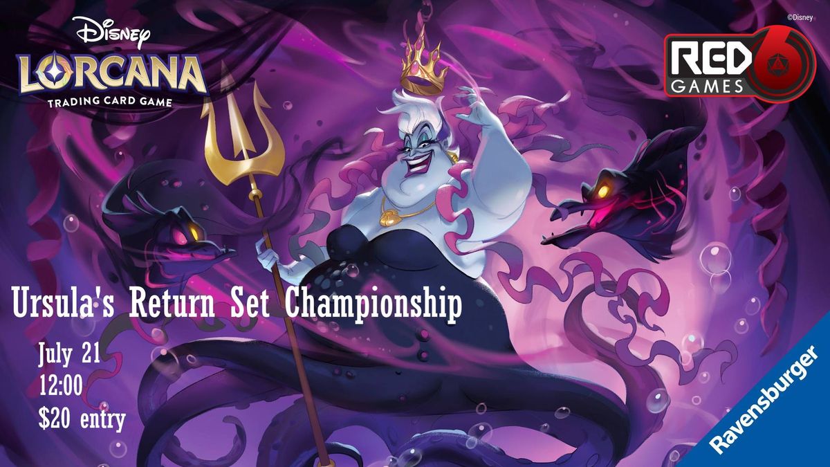 Lorcana: Ursula's Return Store Championship at Red 6 Games!