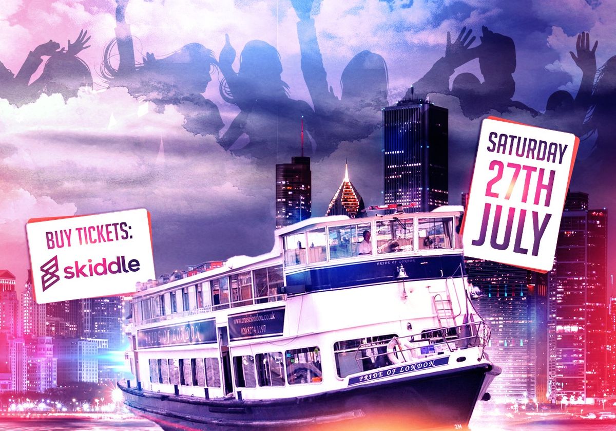 Extra date added SOULTASIA Thames Party Cruise 