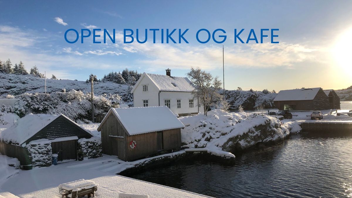 Open butikk og kafe