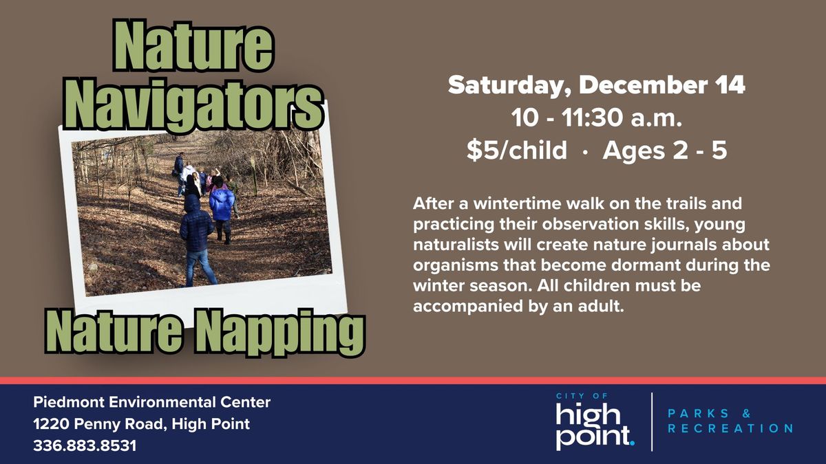 Nature Navigators: Nature Napping