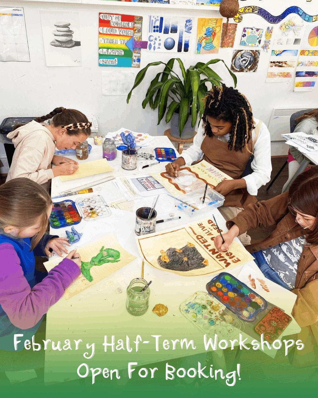 February Half-Term Workshops