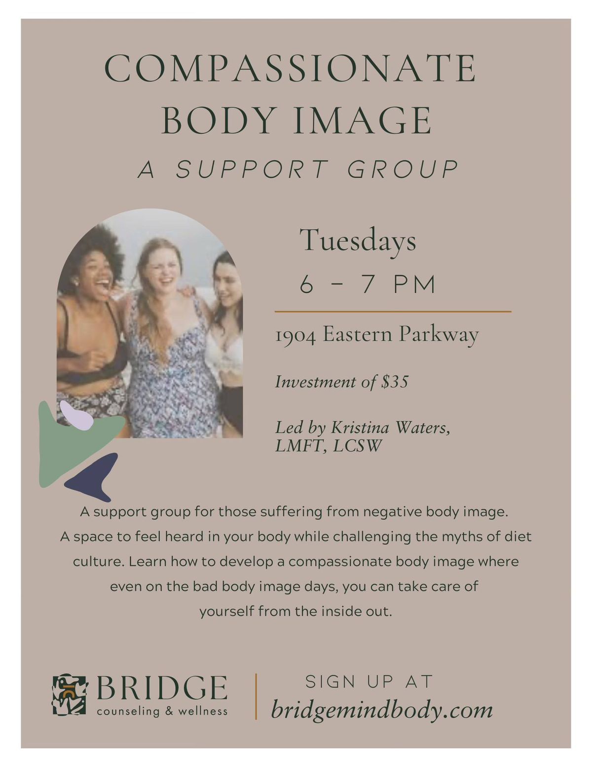 Compassionate Body Image Support Group