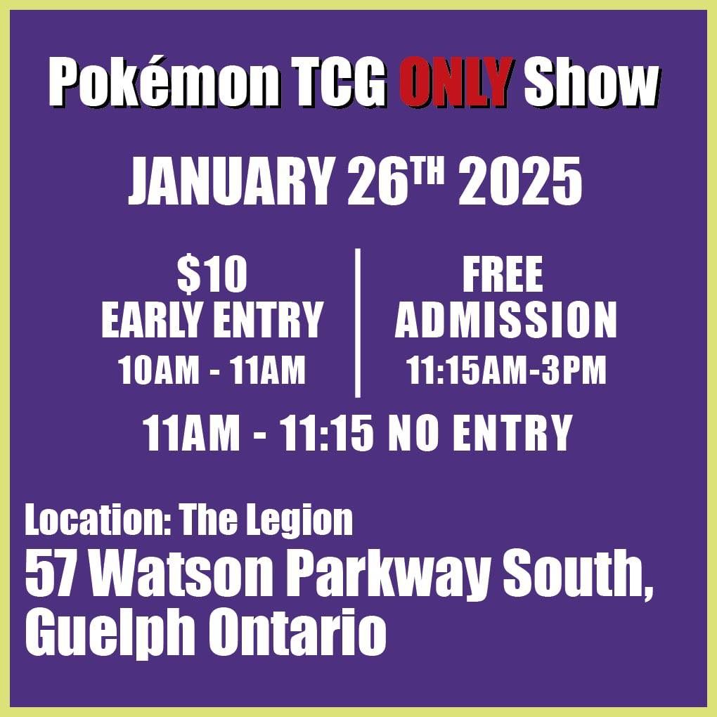 Guelph Pok\u00e9mon TCG ONLY swap!