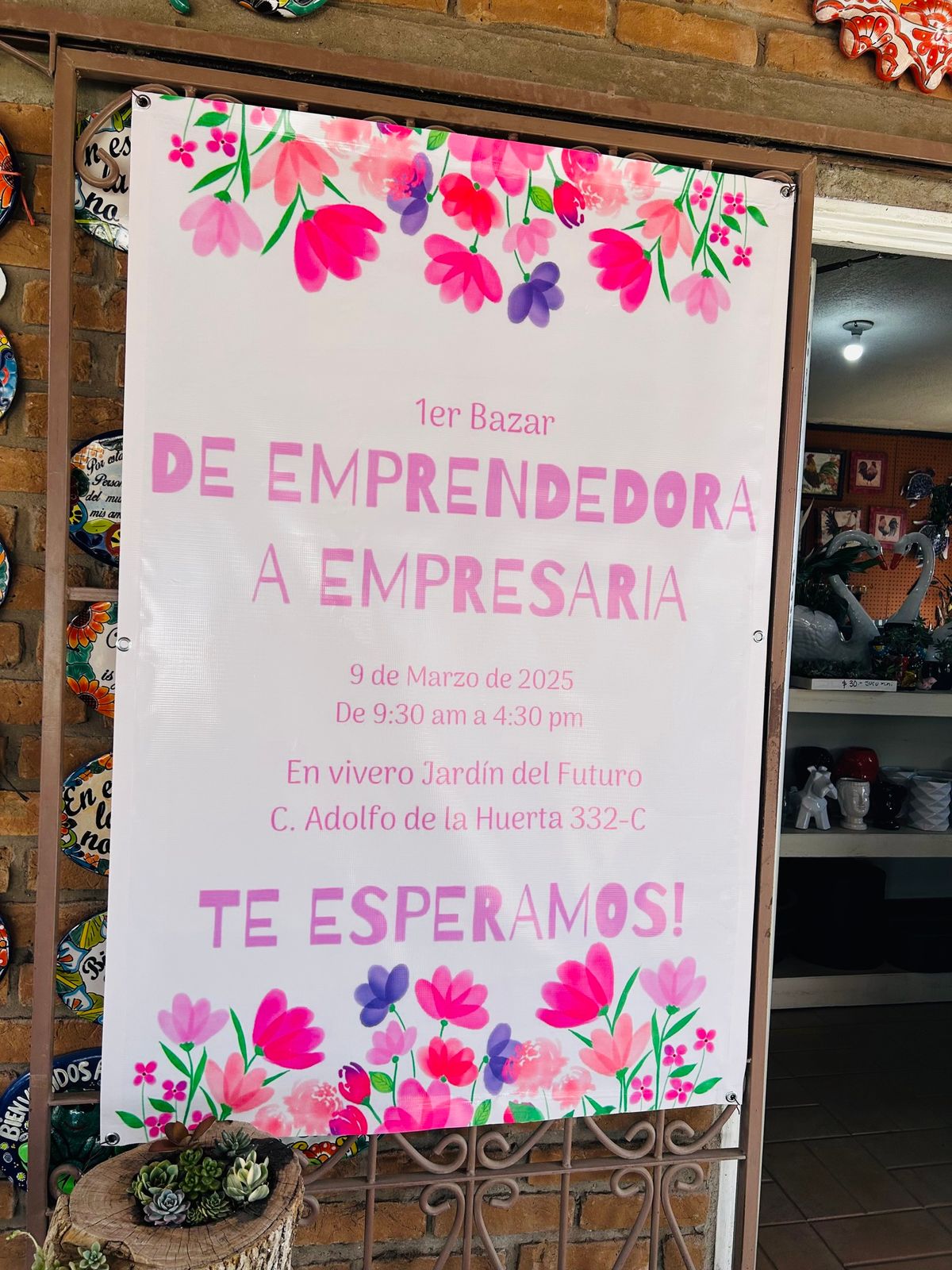 Bazar de emprendedora a empresaria