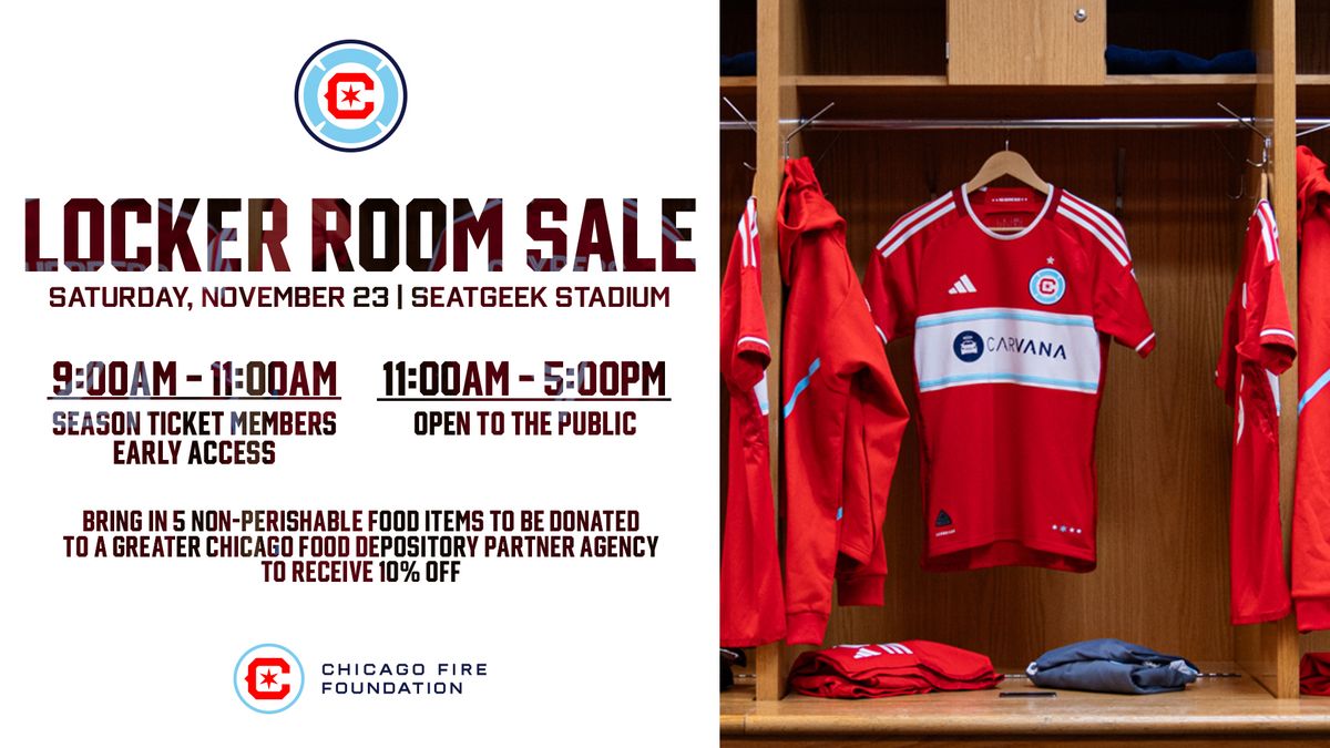 Locker Room Sale