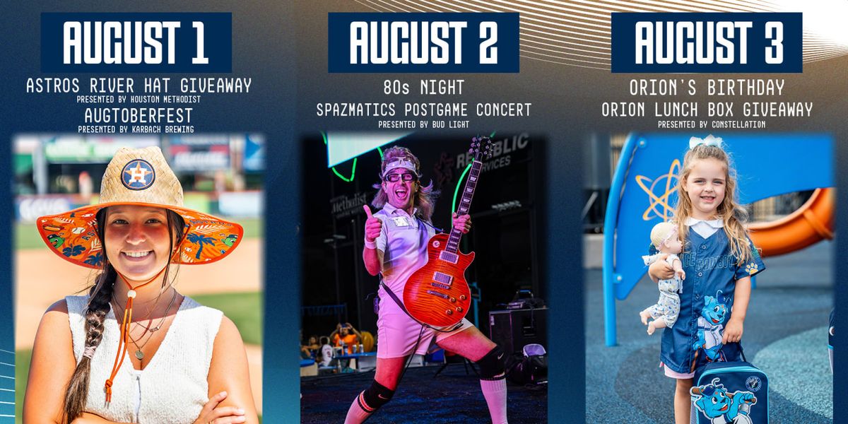 Tacoma Rainiers at Sugar Land Space Cowboys at Constellation Field