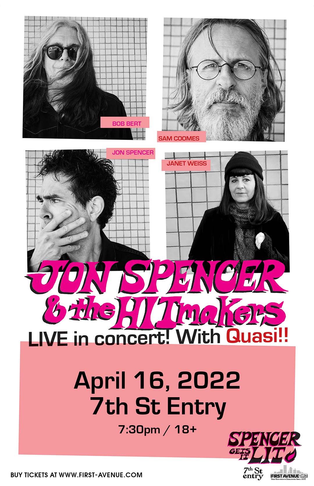 Jon Spencer (18+)