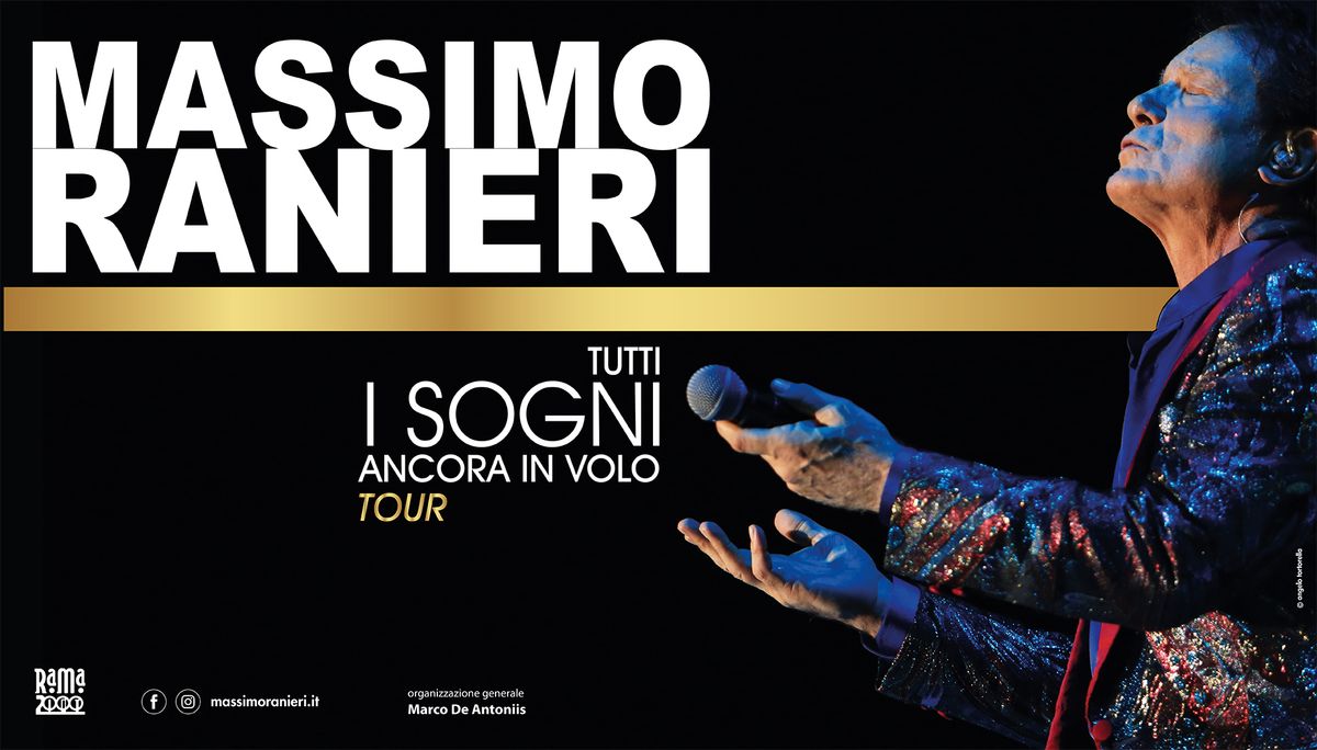 Massimo Ranieri | Teatro Cartiere Carrara Firenze (Ex Tuscany Hall)