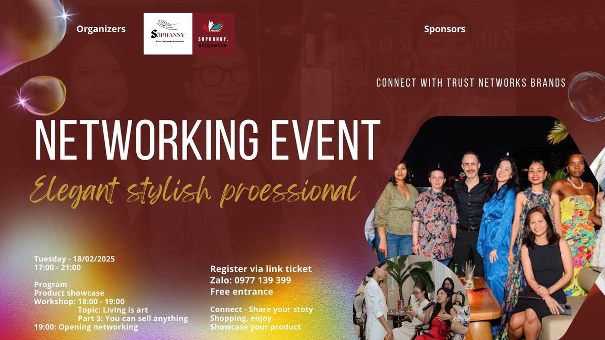 Elegant Networking & Workshop Event