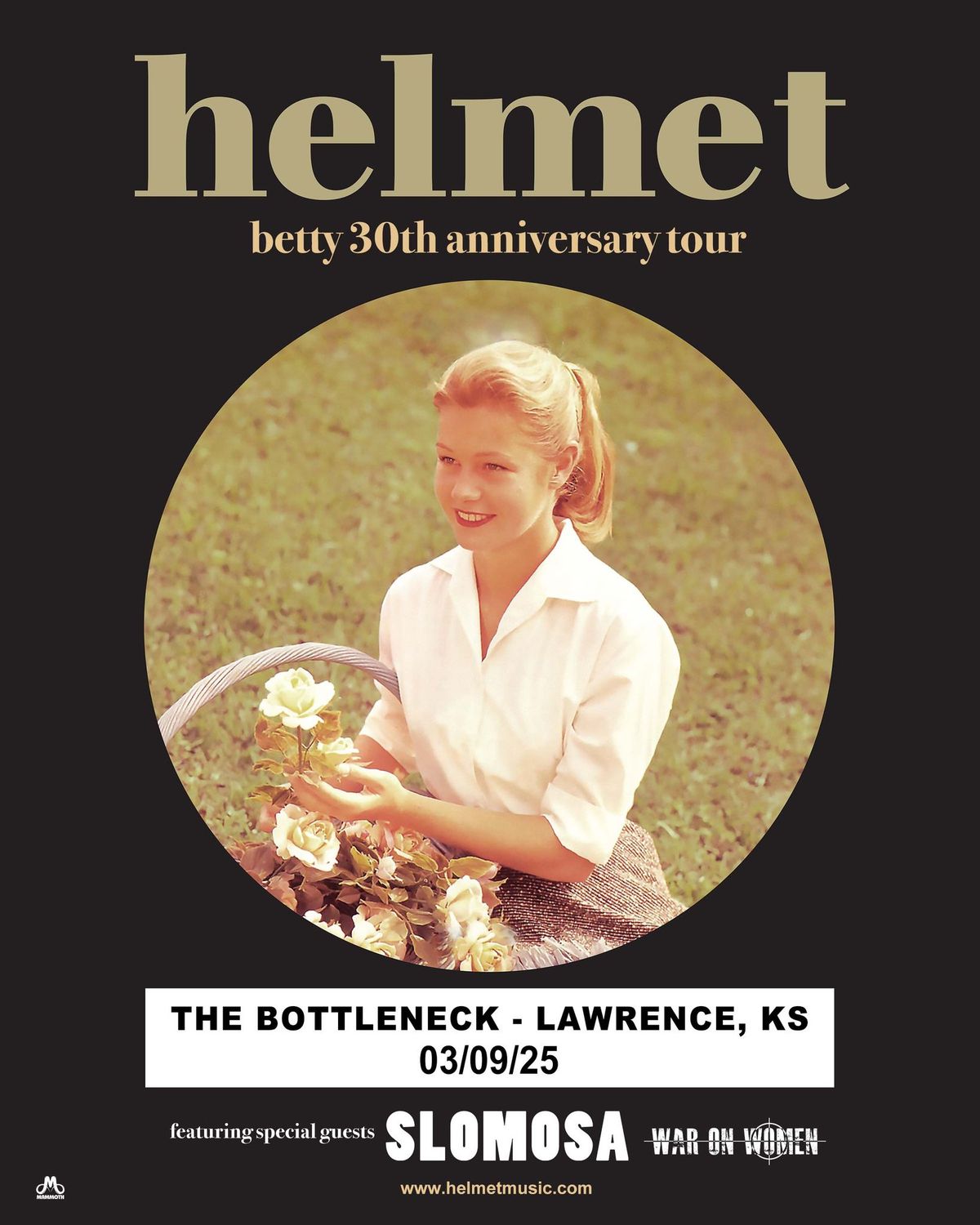 Helmet: BETTY 30th Anniversary Tour at The Bottleneck