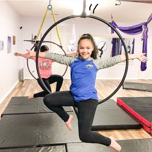 Kids Beginner 1 Aerial Class, Elevation Arts and Fitness, Alcoa, 10 May