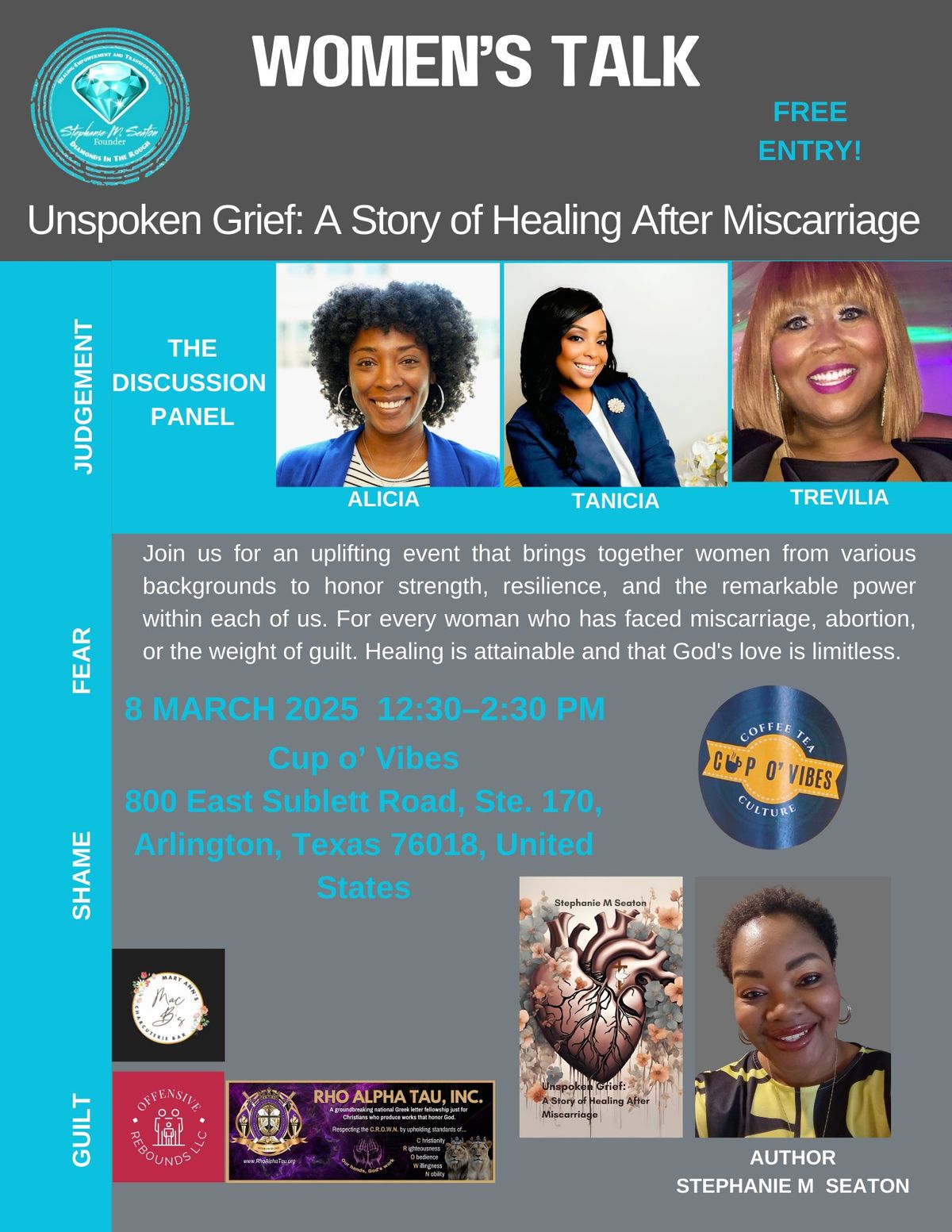 Women\u2019s Talk: Unspoken Grief: A Story of Healing After Miscarriage