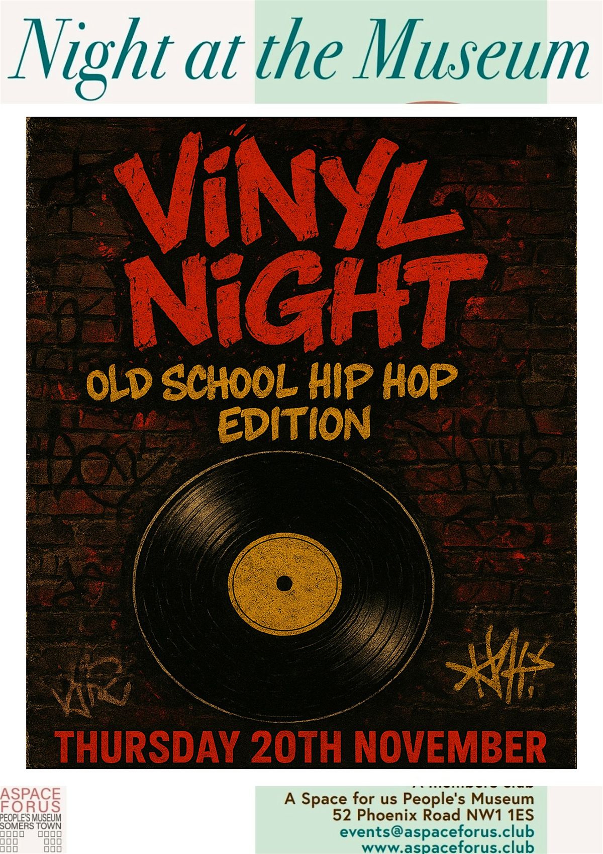 Vinyl Night at the Museum