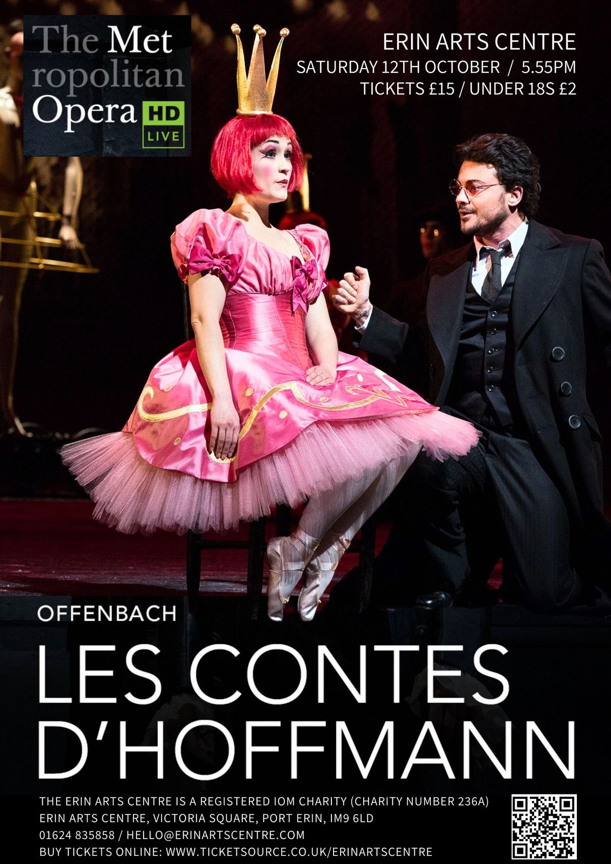 Met Opera at EAC: Les Contes D'Hoffman (live screening)