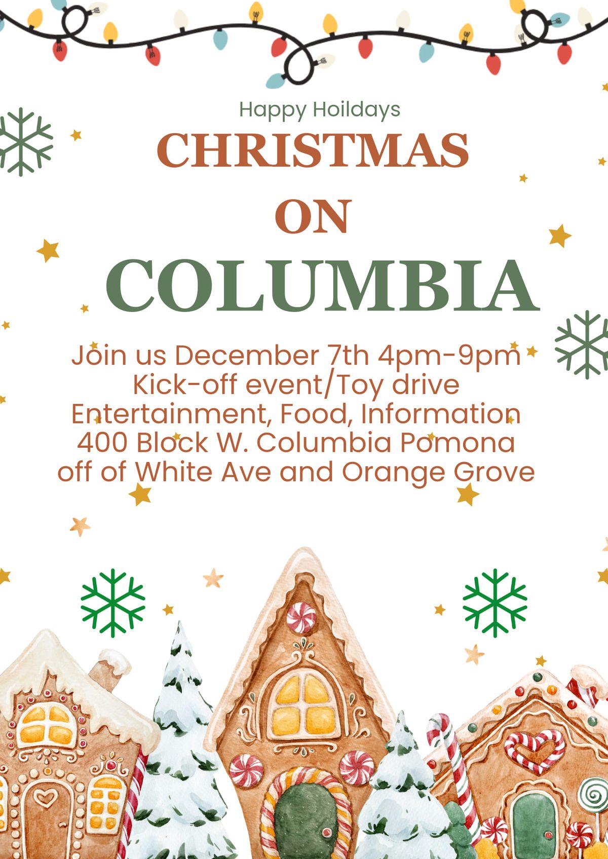 Christmas on Columbia 