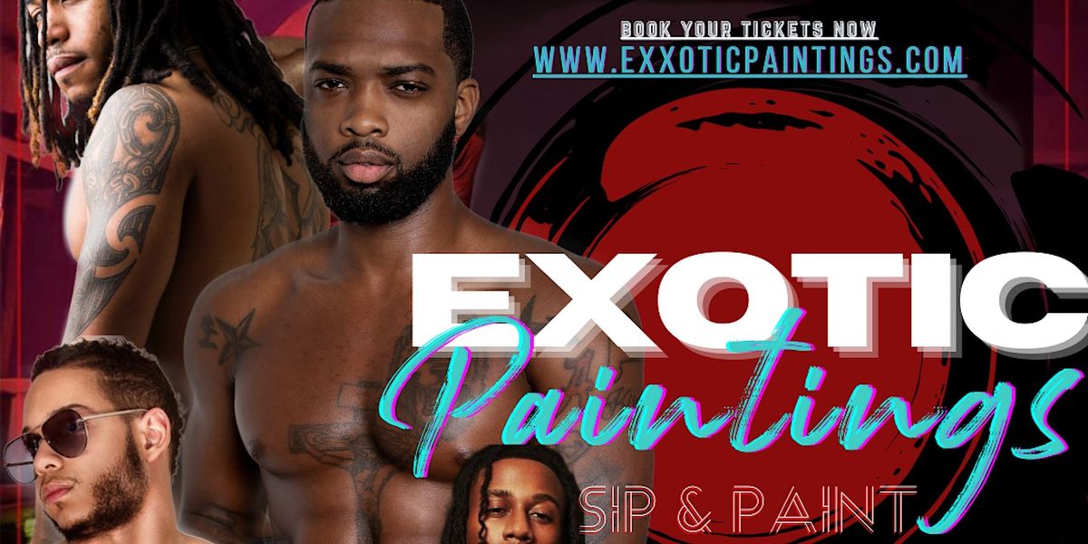 Chicago Exotic Paintings BYOB Wine & Paint Male Model