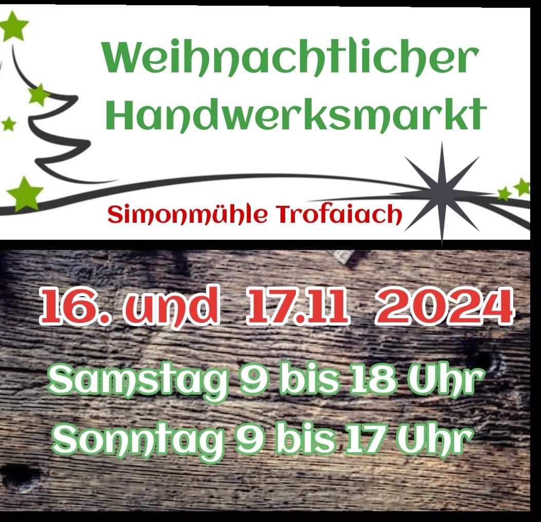 Weihnachtlicher Handwerksmarkt 