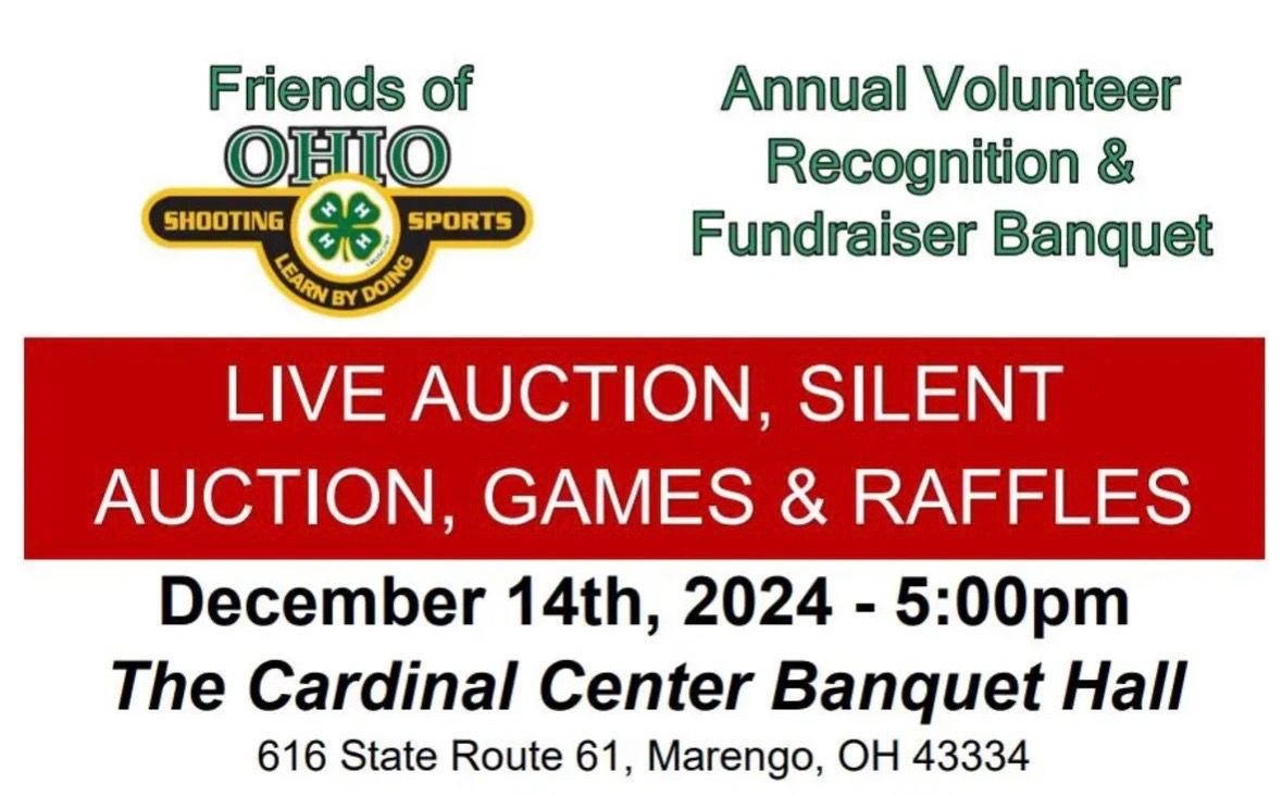 Annual Volunteer Recognition and Fundraiser Banquet