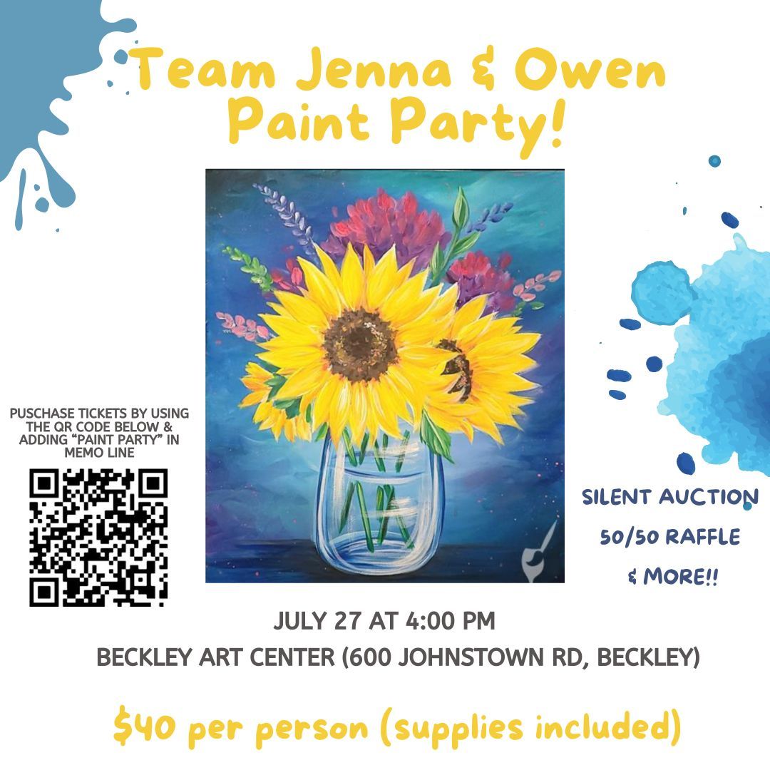 Team Jenna & Owen Paint Party 
