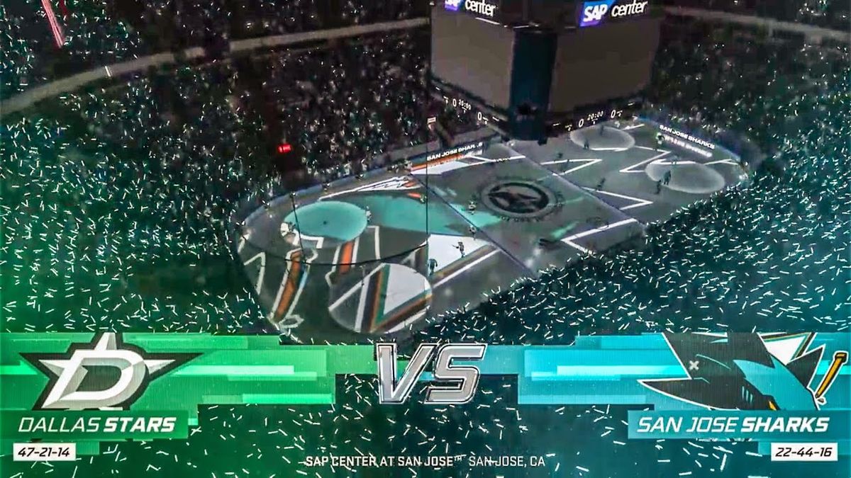 Dallas Stars at San Jose Sharks at SAP Center