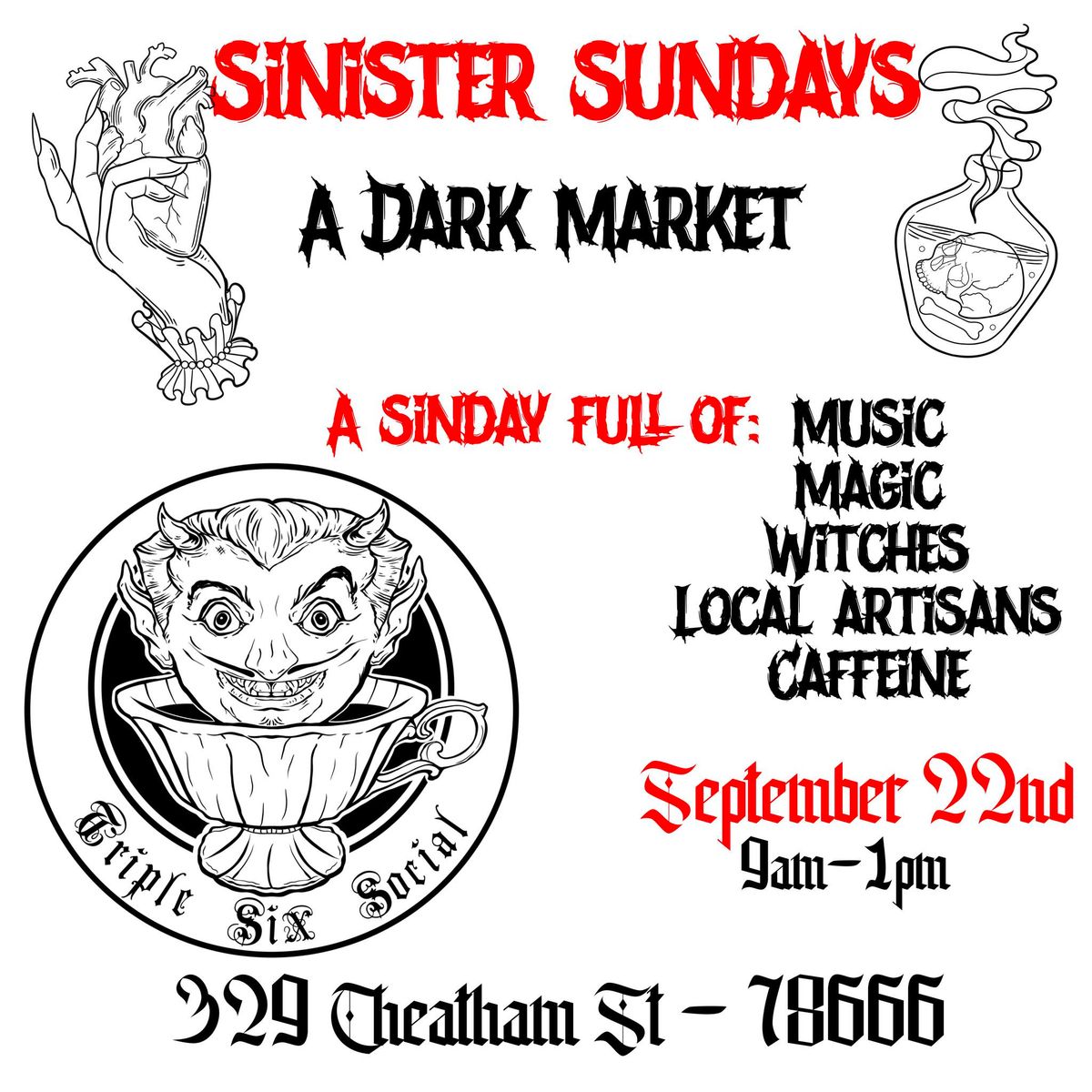 Sinister Sunday - A Dark Market - Sept 22nd