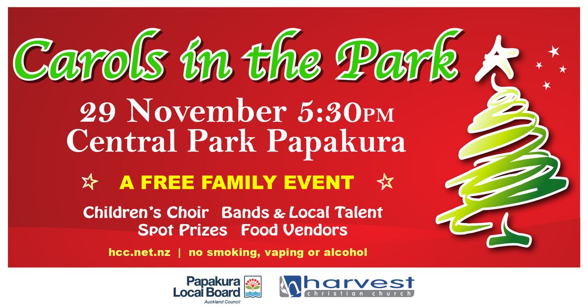 Papakura Carols in the Park 2024