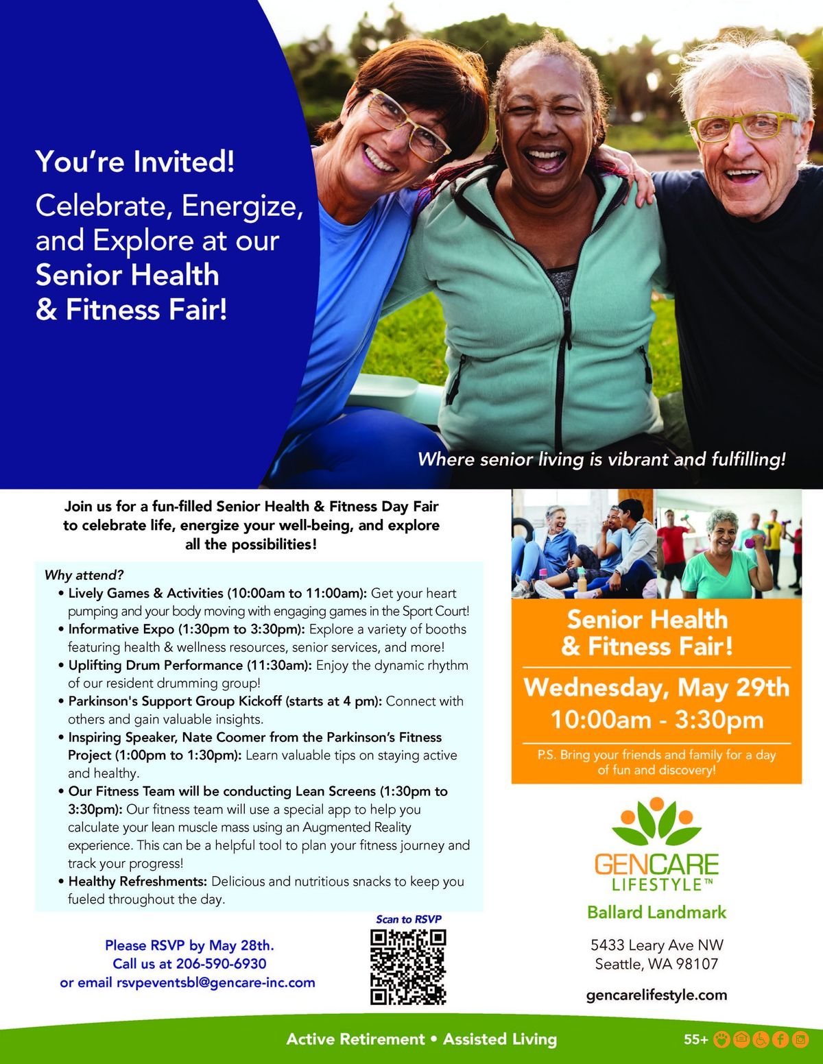 Senior Health & Fitness Fair!