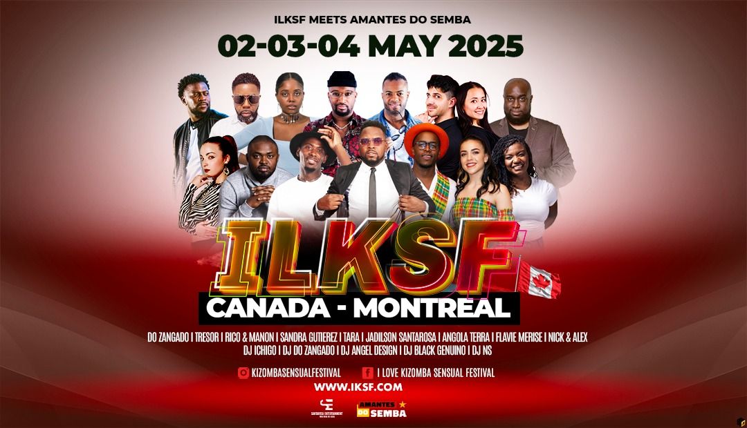 I Love Kizomba Sensual Festival Meets ADS - Montreal 3rd Edition