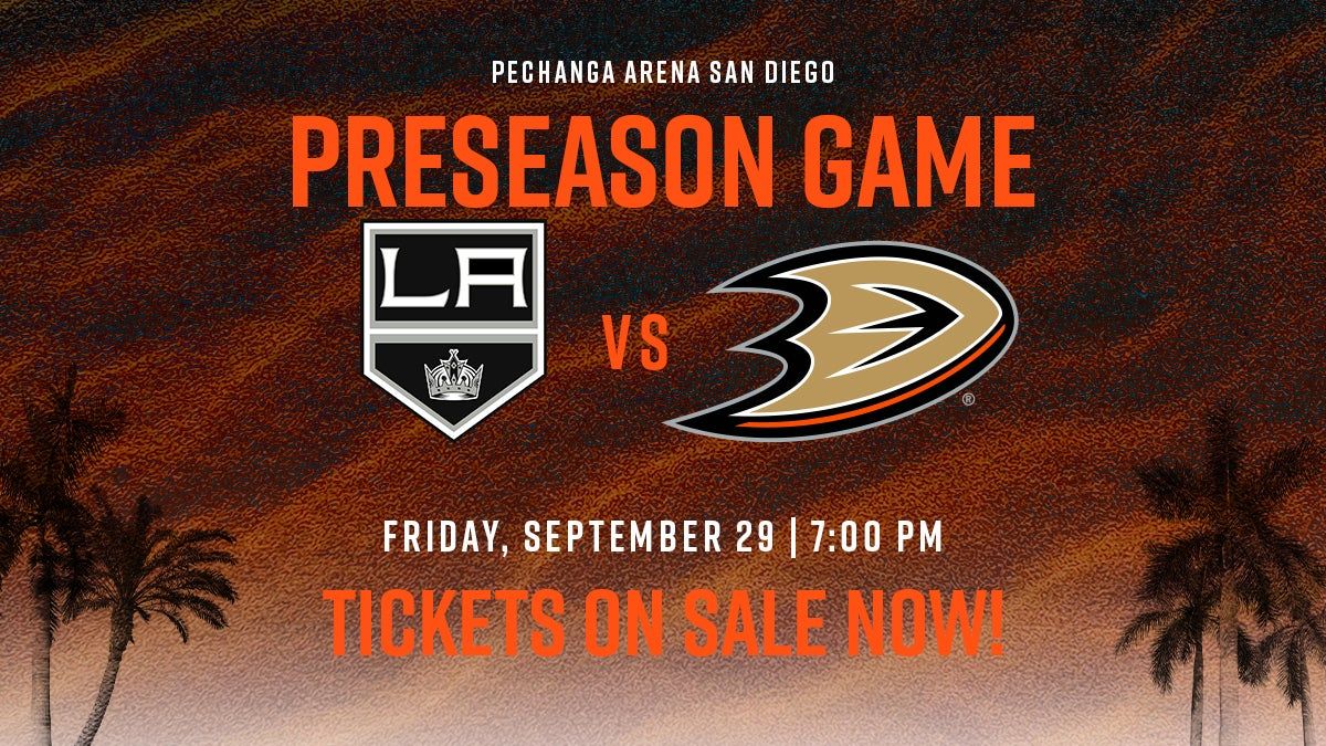 NHL Preseason - Los Angeles Kings at Anaheim Ducks at Honda Center