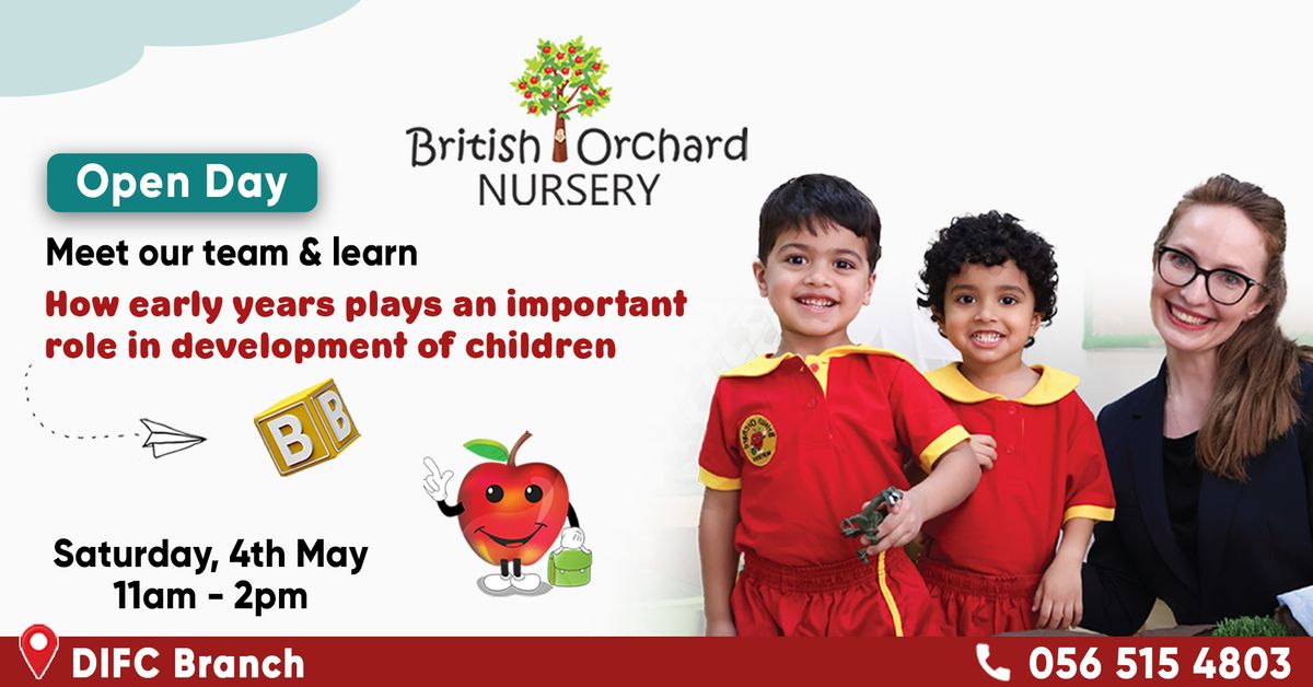 Open Day @British Orchard Nursery DIFC Branch