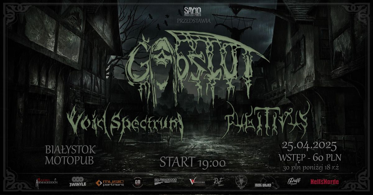 GODSLUT \/\/ Void Spectrum \/\/ Fugitivus; Bia\u0142ystok: Moto Pub, 25.04.2025