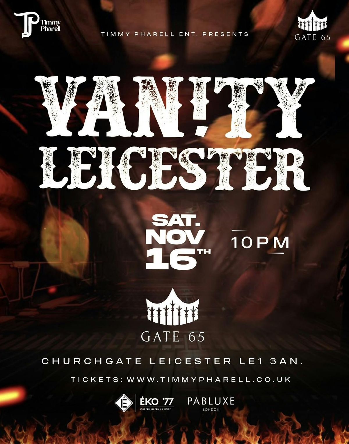 VAN!TY LEICESTER 