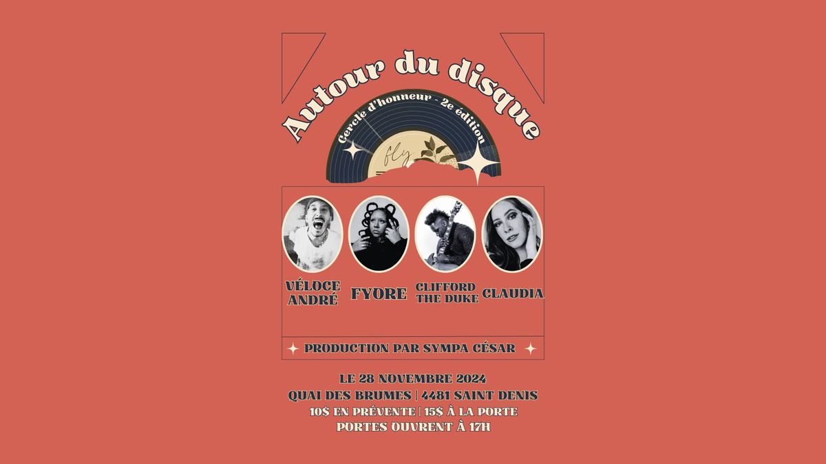 Autour du disque: Un cercle d'honneur | V\u00e9loce Andr\u00e9, Fyore, Clifford the Duke & Claudia