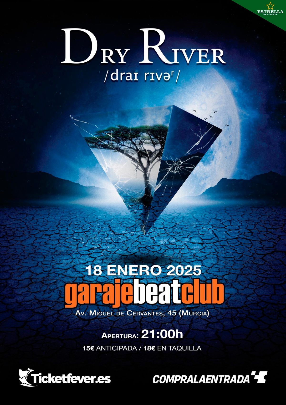 DRY RIVER en Garaje Beat Club (Murcia)